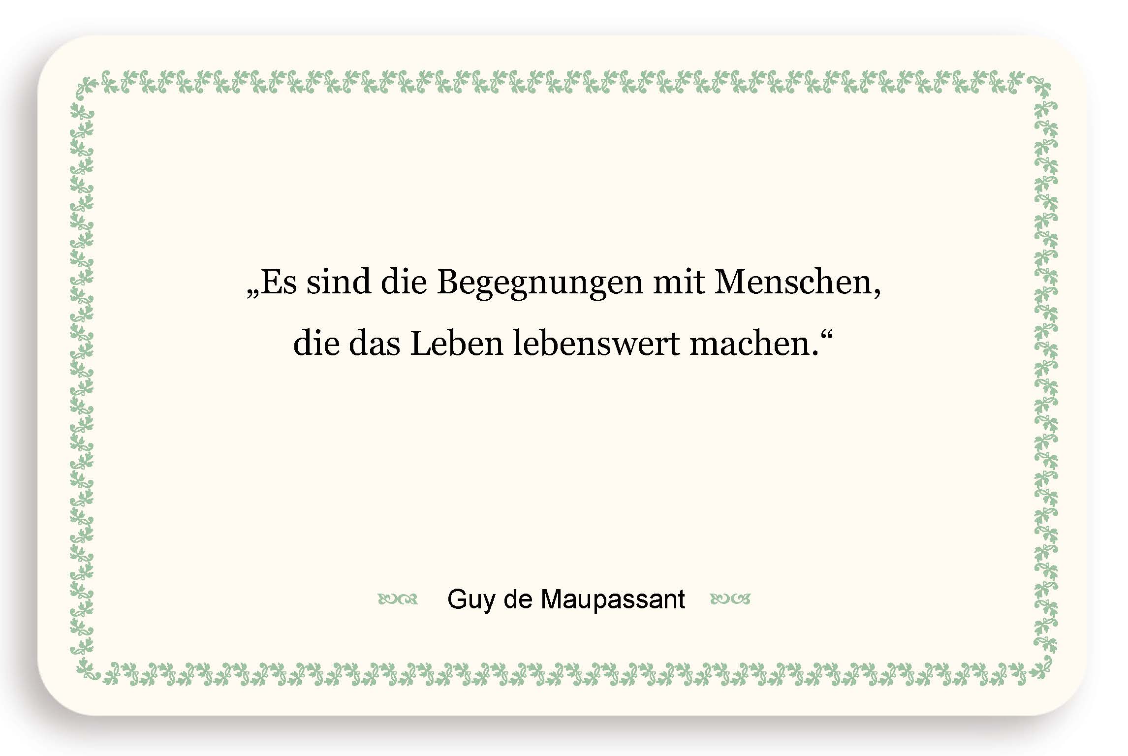 Zitatkarte - Der Weg